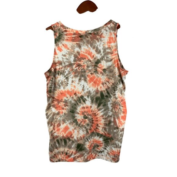 AnyBody Womens Sleeveless Tank & Wide-Leg Pants Set Tie-Dye Pattern Size SP - Picture 3 of 9